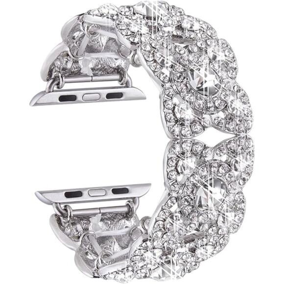 Bling Bands for Compatible with Apple Watch 38mm 40mm 42mm 44mm 41mm 45mm 49mm - Picture 5 of 5